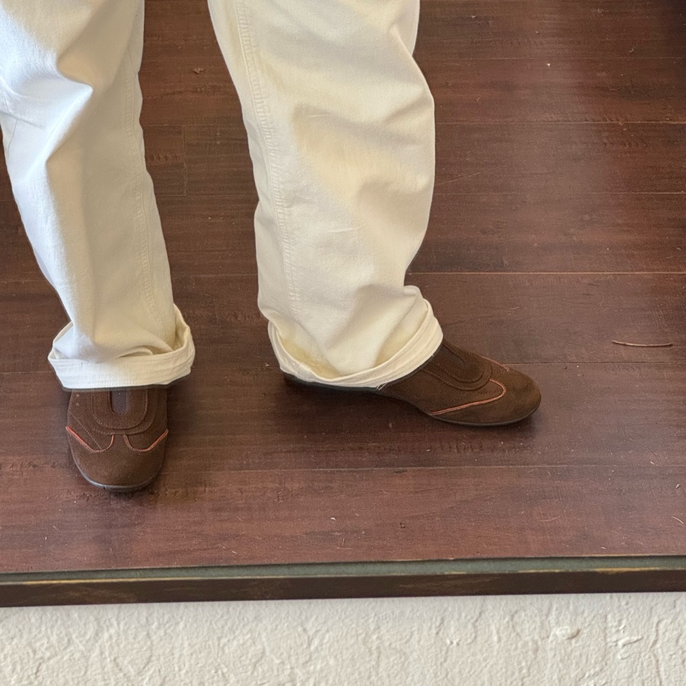 Prada brown suede sneakers